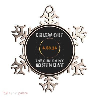 Total Solar Eclipse 4.08.24 Birthday Funny Quote Totality Ornament