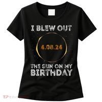 Total Solar Eclipse 4.08.24 Birthday Funny Quote Totality Women's T-Shirt thumb 0
