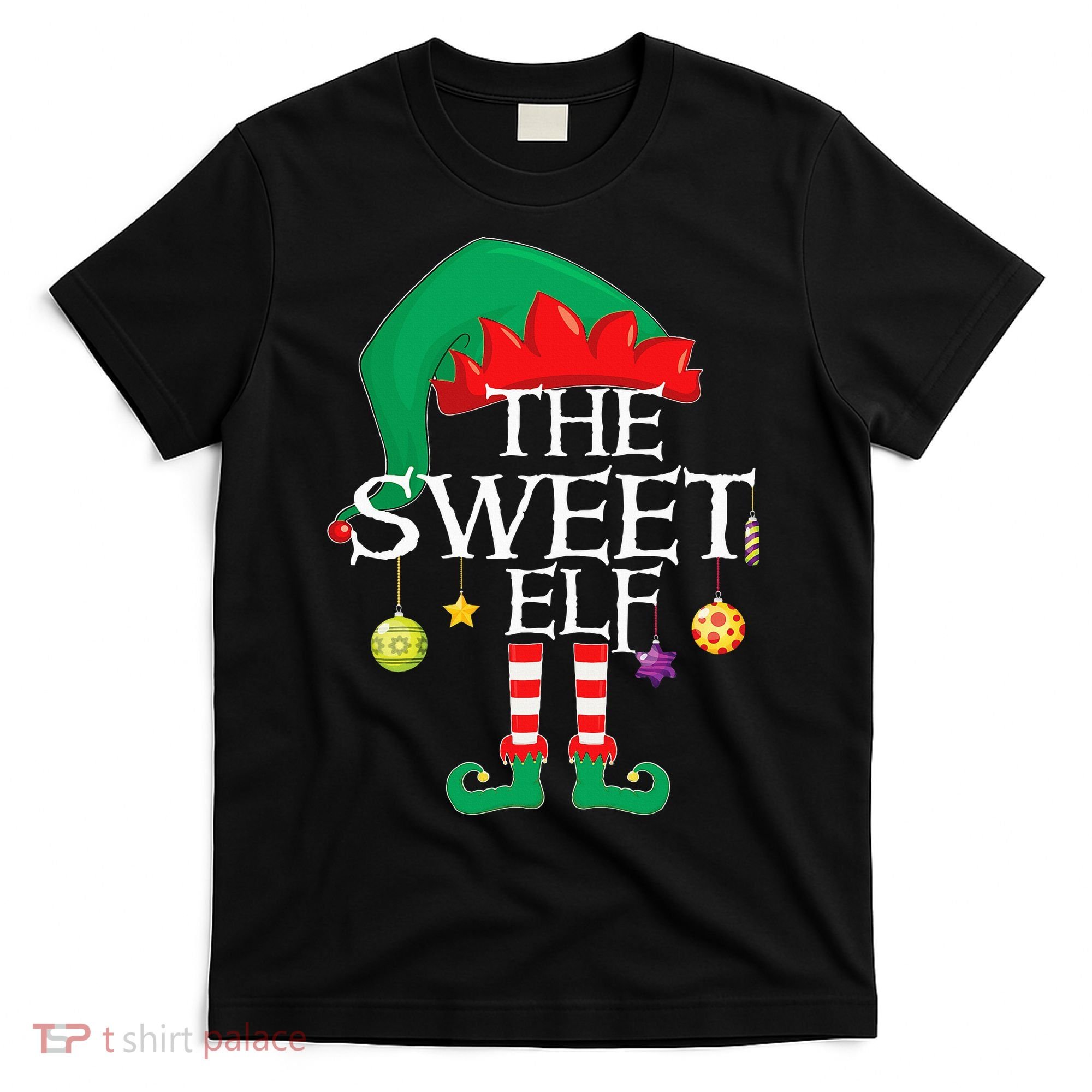 The Sweet Elf Squad Christmas Matching Family Xmas T-Shirt