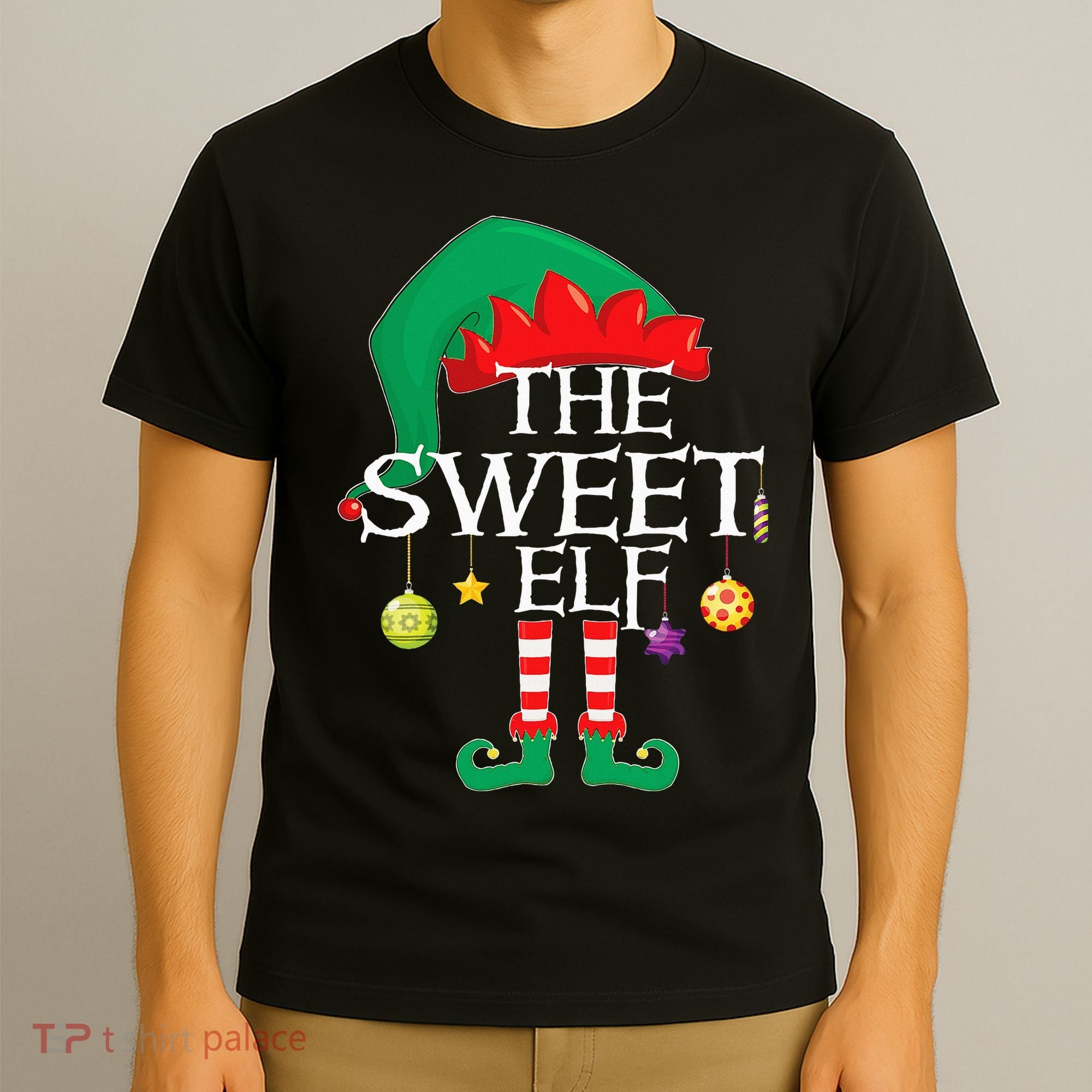 The Sweet Elf Squad Christmas Matching Family Xmas T-Shirt