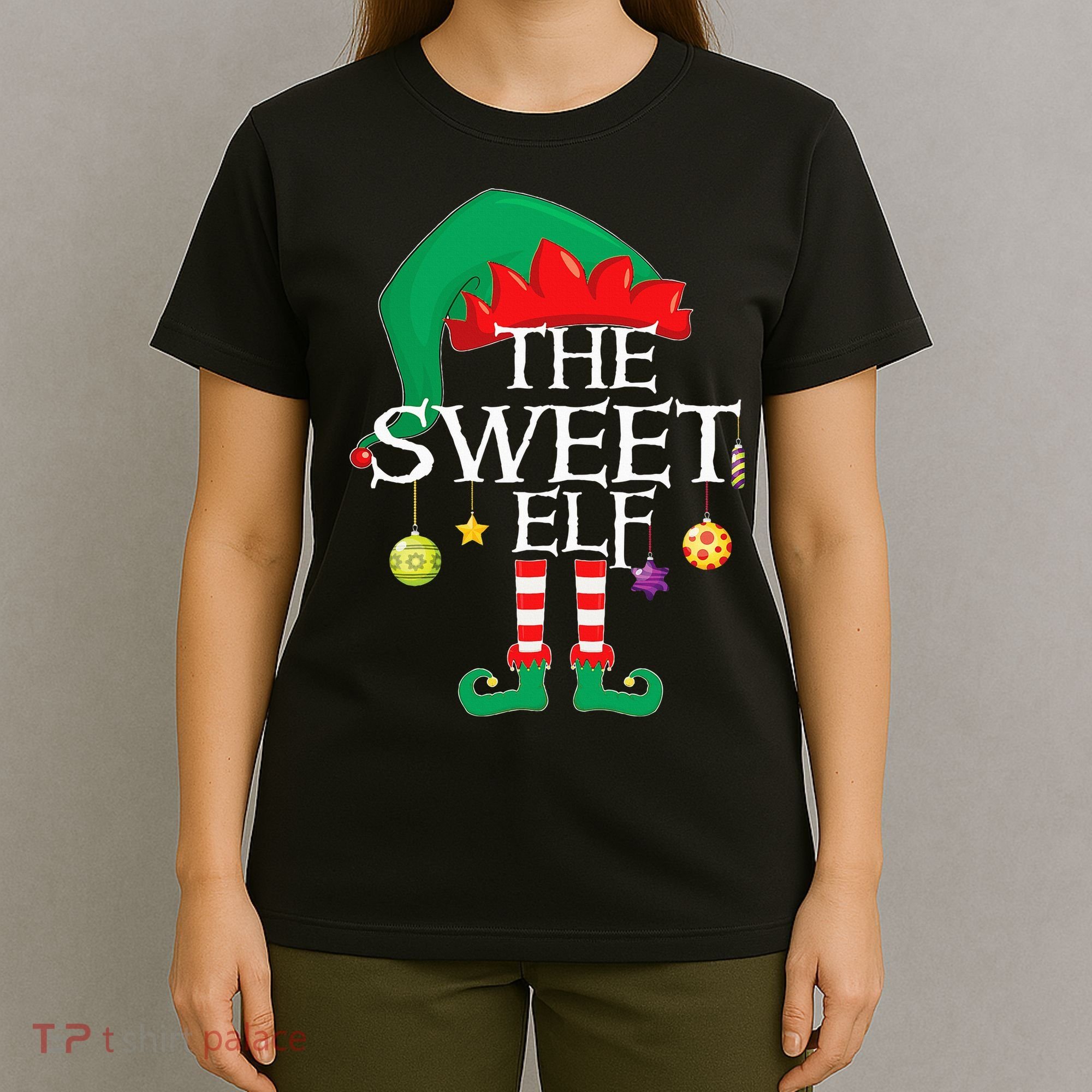 The Sweet Elf Squad Christmas Matching Family Xmas T-Shirt