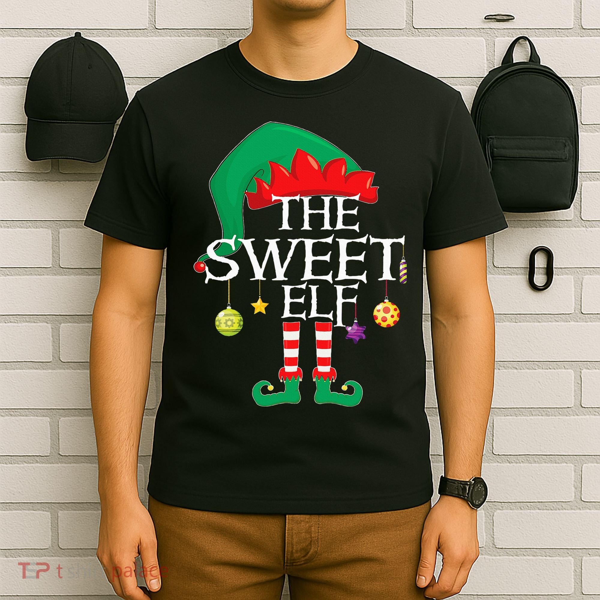 The Sweet Elf Squad Christmas Matching Family Xmas T-Shirt