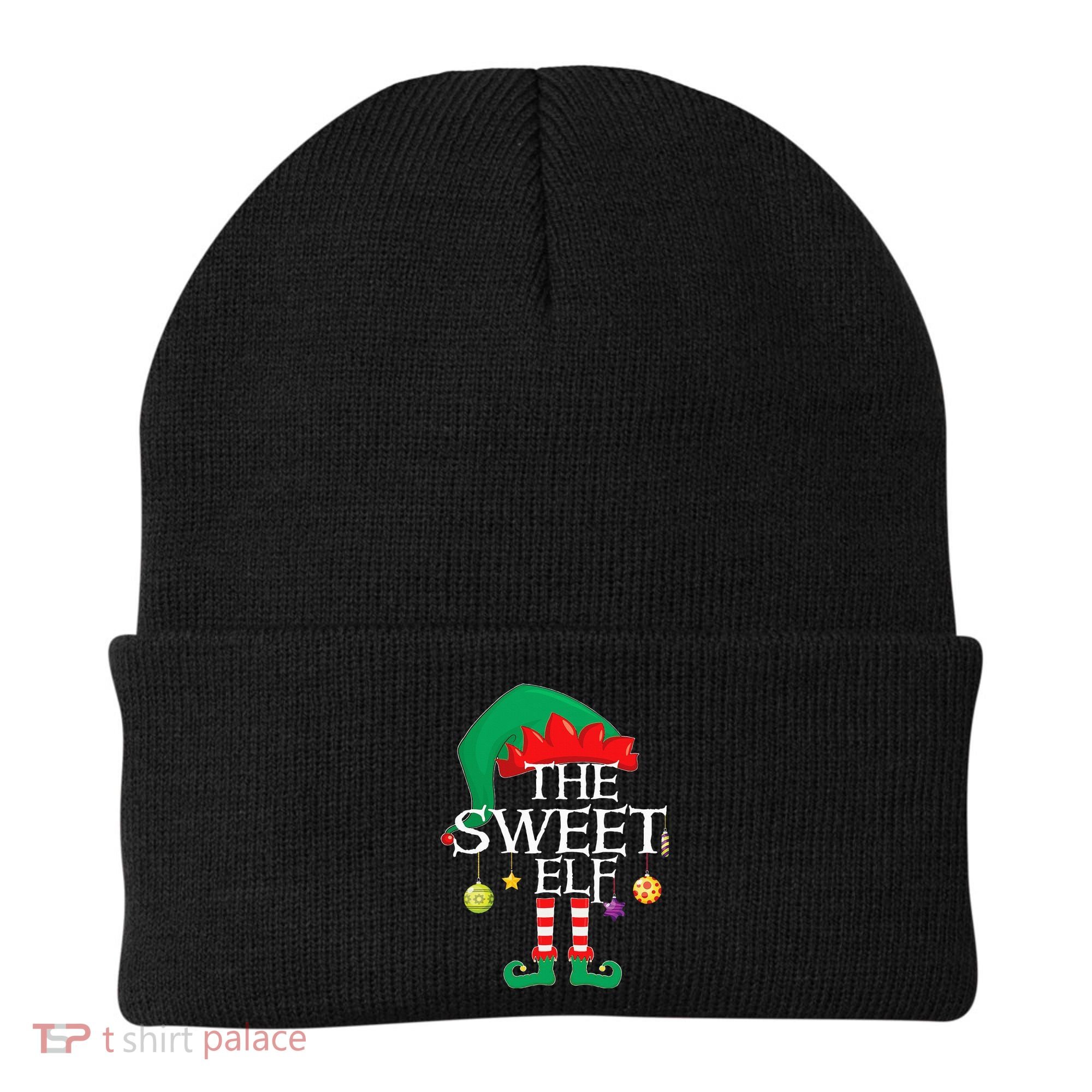 The Sweet Elf Squad Christmas Matching Family Xmas Beanie