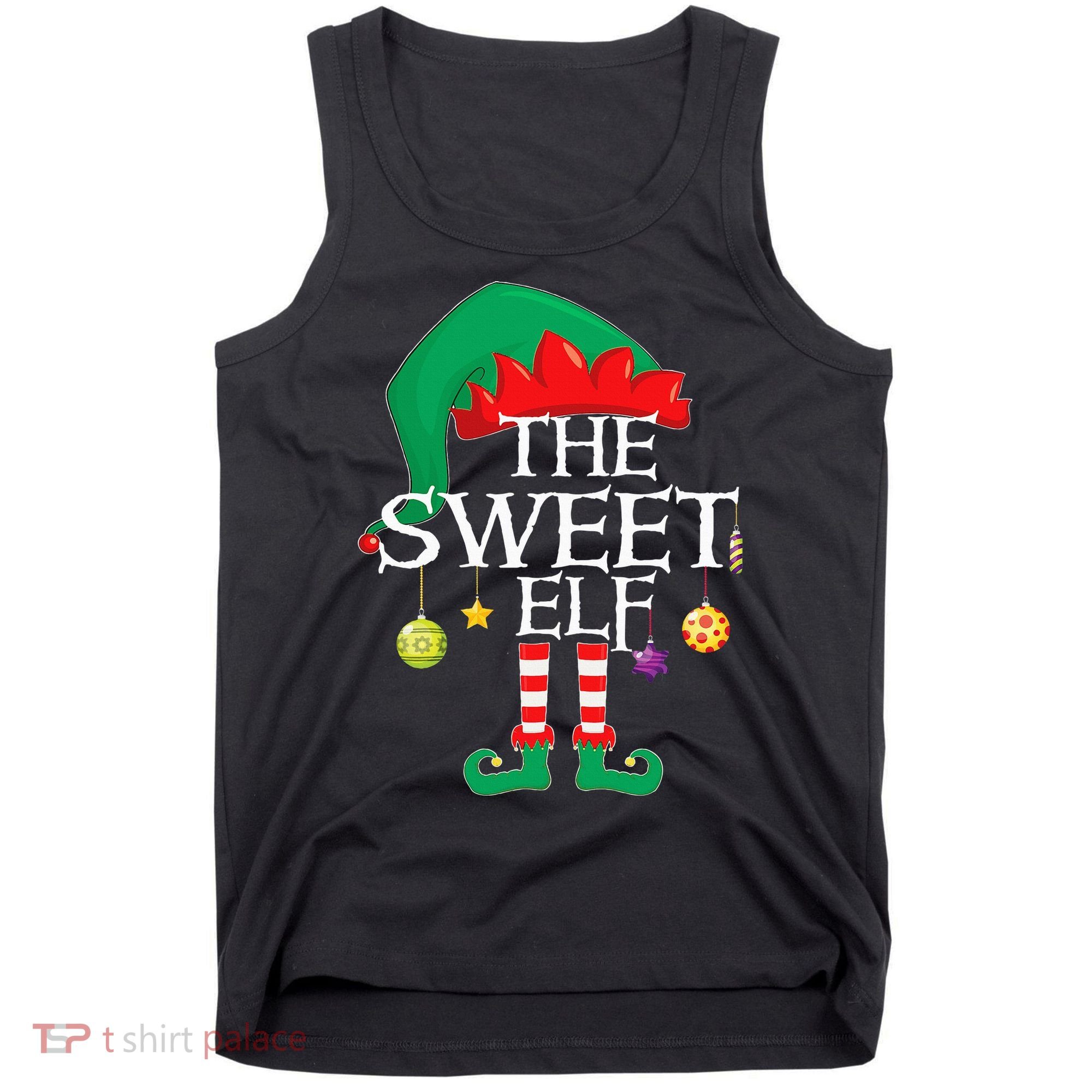 The Sweet Elf Squad Christmas Matching Family Xmas Tank Top