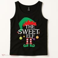 The Sweet Elf Squad Christmas Matching Family Xmas Tank Top thumb 2