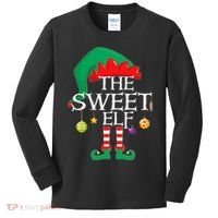 The Sweet Elf Squad Christmas Matching Family Xmas Kids Long Sleeve Shirt thumb 0