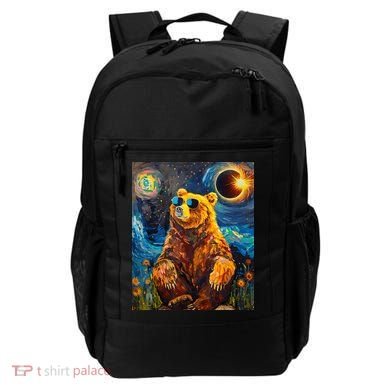 Total Solar Eclipse Grizzly Bear Backpack