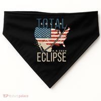Total Solar Eclipse USA-Made Doggie Bandana thumb 0