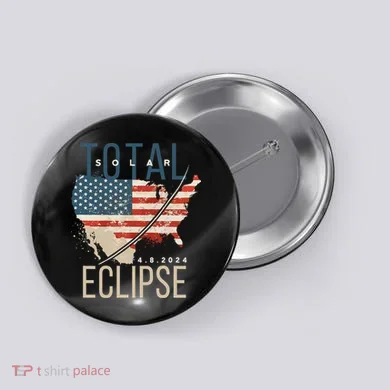 Total Solar Eclipse Button