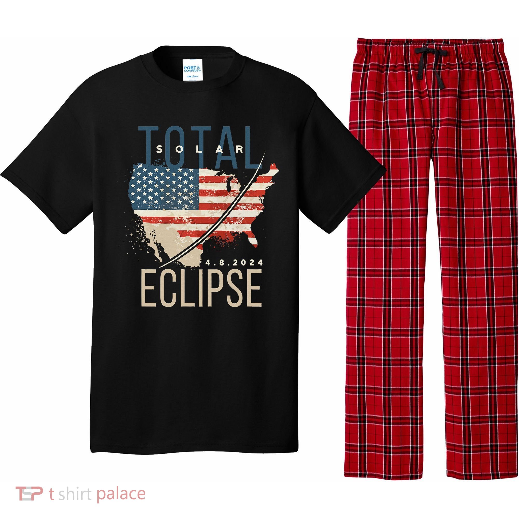 Total Solar Eclipse Pajama Set