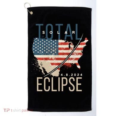 Total Solar Eclipse Golf Towel