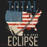 Total Solar Eclipse Golf Towel thumb 3