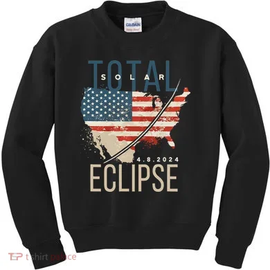 Total Solar Eclipse Kids Sweatshirt