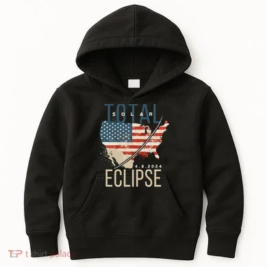 Total Solar Eclipse Kids Hoodie