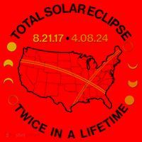 Total Solar Eclipse Twice In A Lifetime Aug 21 2017 April 08 2024 Santa Hat thumb 1