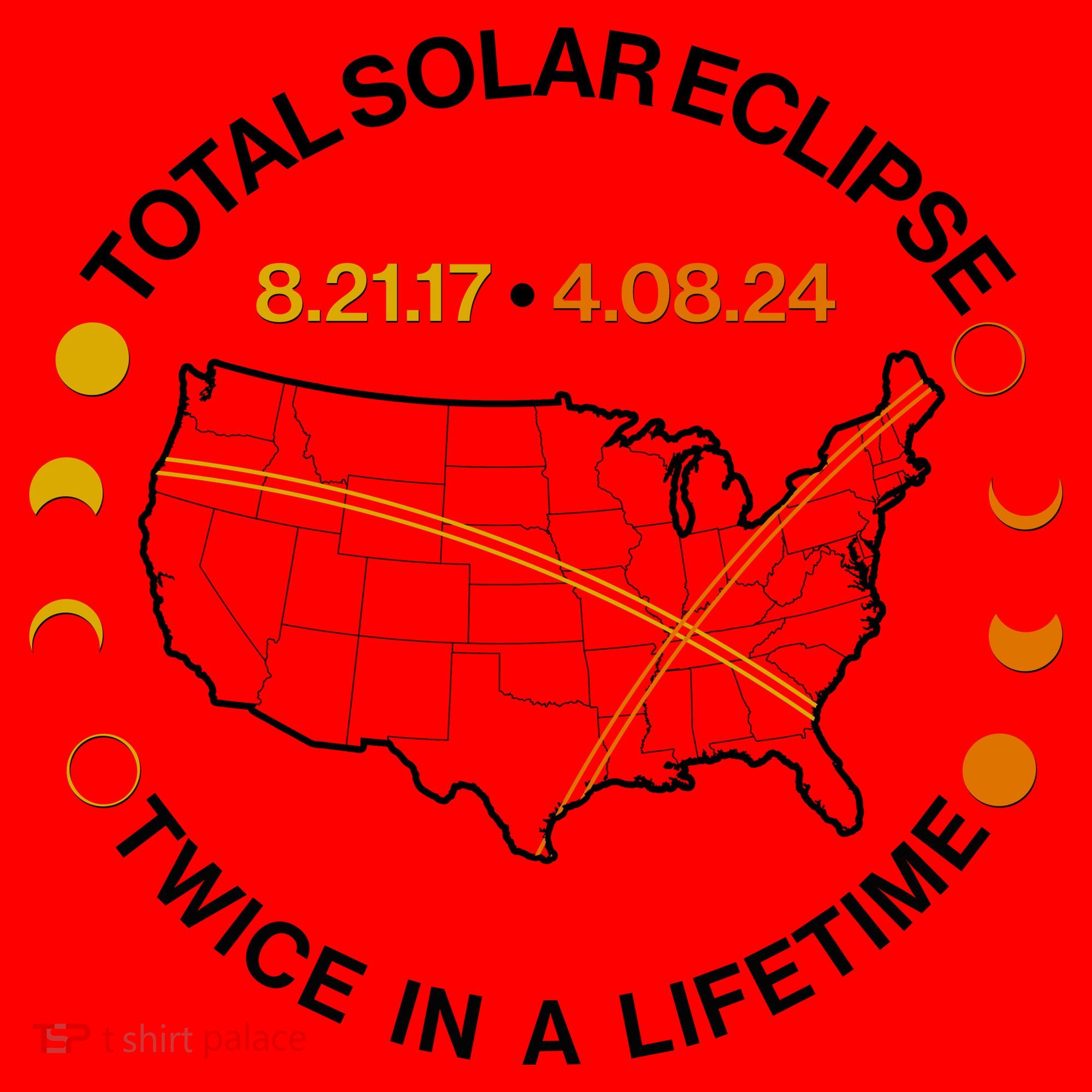 Total Solar Eclipse Twice In A Lifetime Aug 21 2017 April 08 2024 Santa Hat
