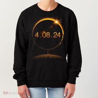 Total Solar Eclipse April 8 2024 Women's Sweatshirt