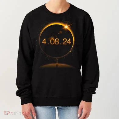 Total Solar Eclipse April 8 2024 Women's Sweatshirt