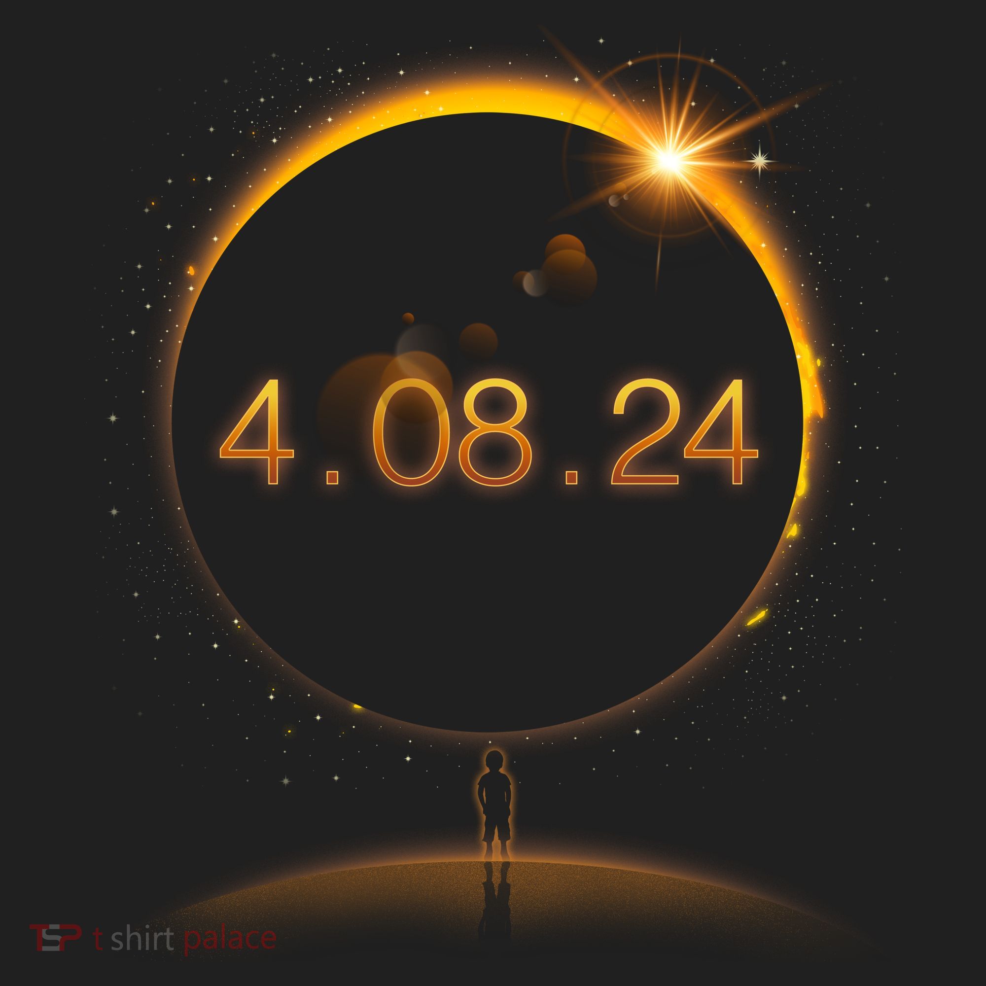 Total Solar Eclipse April 8 2024 Women's Sweatshirt