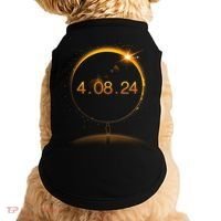 Total Solar Eclipse April 8 2024 Doggie Tank thumb 0