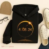 Total Solar Eclipse April 8 2024 Hoodie thumb 4