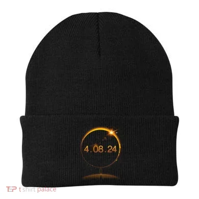 Total Solar Eclipse April 8 2024 Beanie