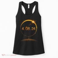 Total Solar Eclipse April 8 2024 Women's Tank Top thumb 0