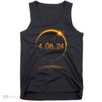 Total Solar Eclipse April 8 2024 Tank Top thumb 0