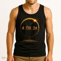 Total Solar Eclipse April 8 2024 Tank Top thumb 3