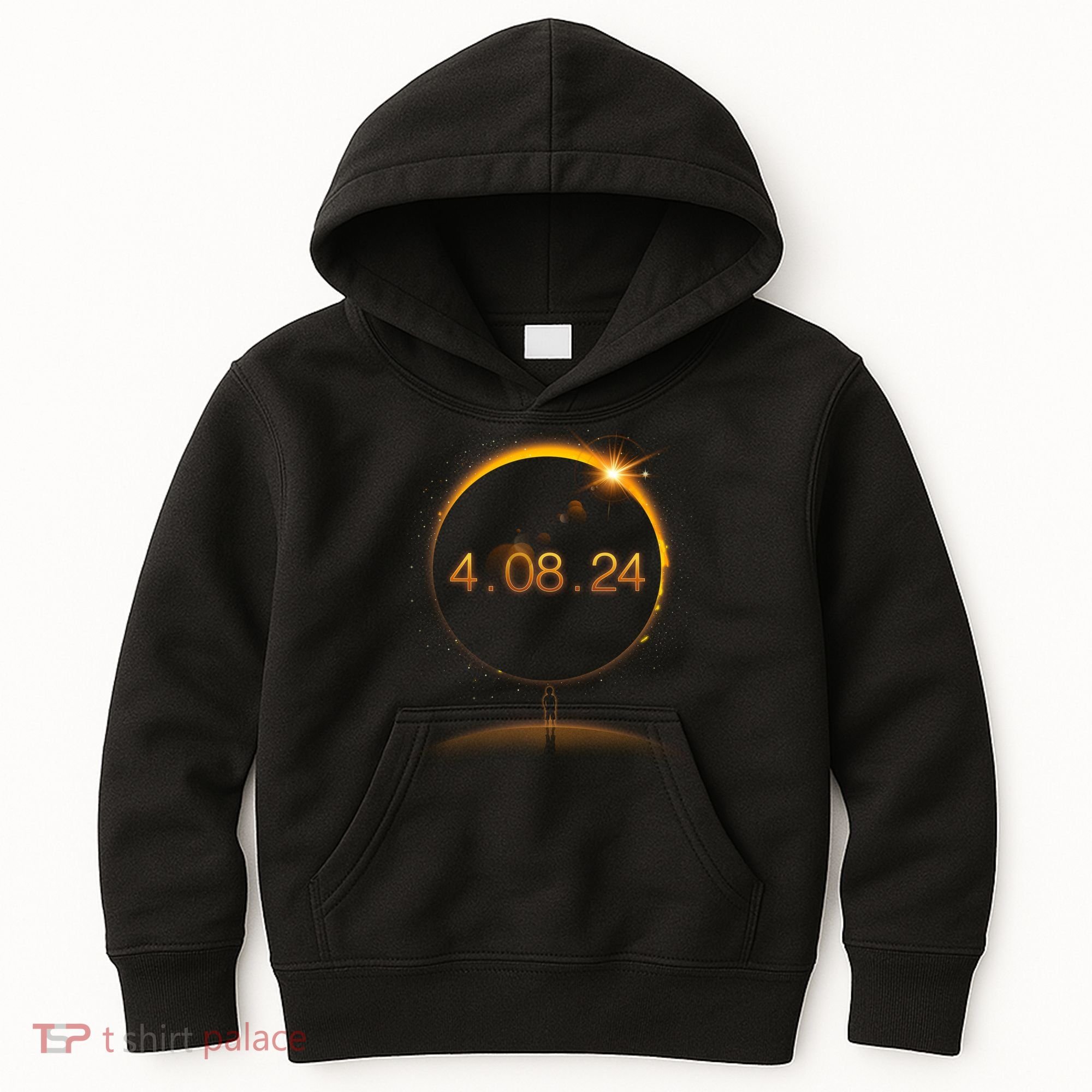 Total Solar Eclipse April 8 2024 Kids Hoodie