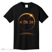 Total Solar Eclipse April 8 2024 Kids T-Shirt thumb 0