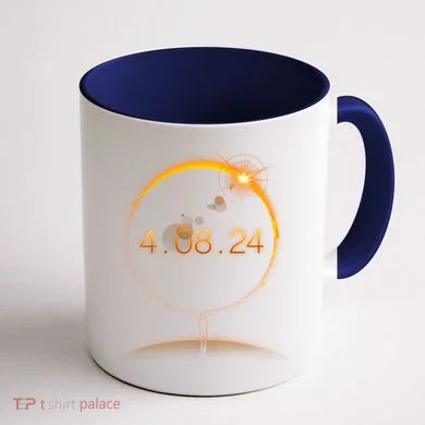 Total Solar Eclipse April 8 2024 Coffee Mug back
