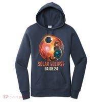 Total Solar Eclipse Galaxy Space Cat Women's Hoodie thumb 0