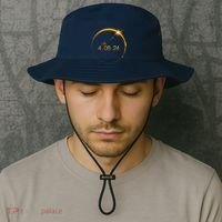 Total Solar Eclipse April 8 2024 Bucket Hat thumb 2