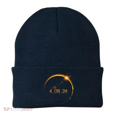 Total Solar Eclipse April 8 2024 Beanie