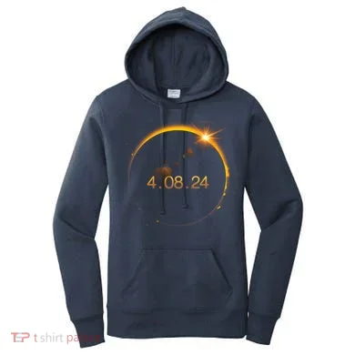 Total Solar Eclipse April 8 2024 Women's Hoodie