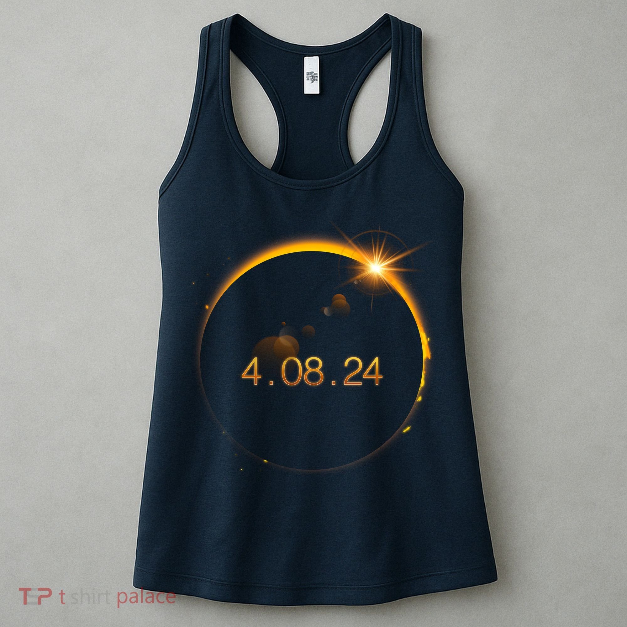 Total Solar Eclipse April 8 2024 Women's Tank Top