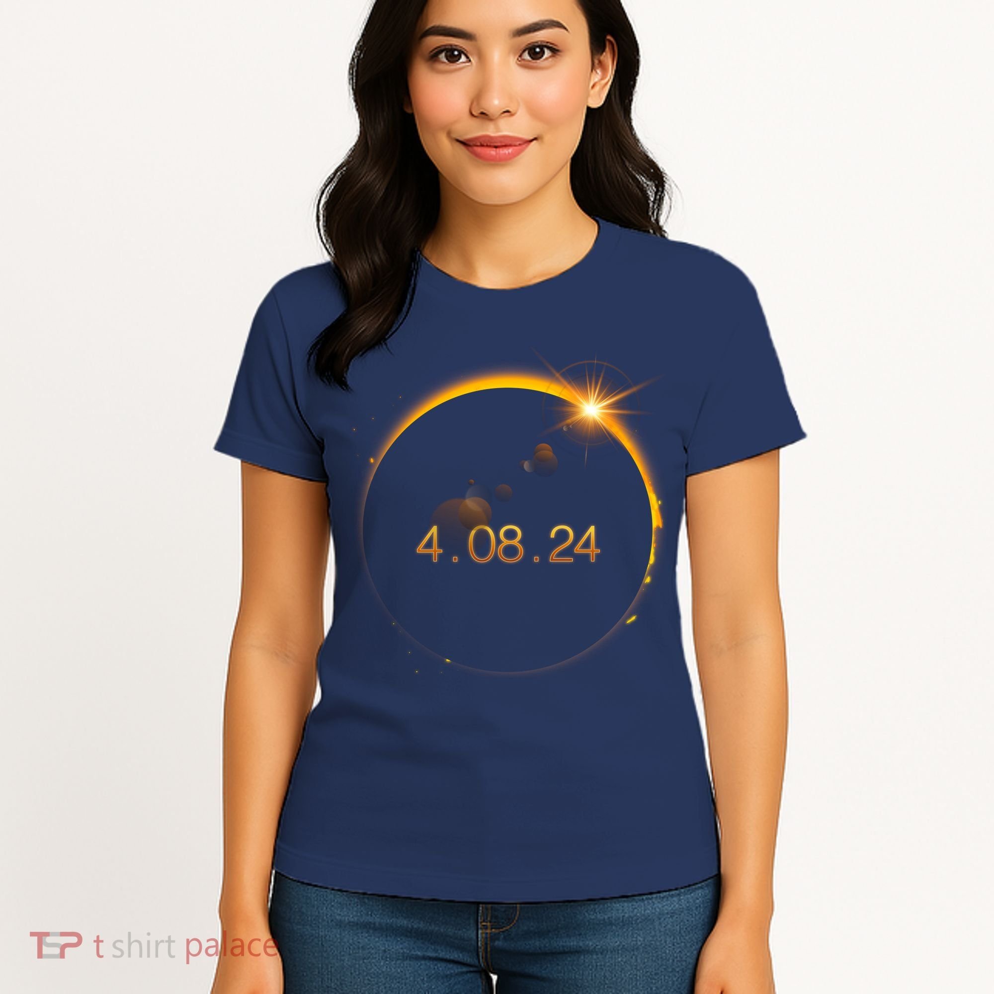 Total Solar Eclipse April 8 2024 Women's T-Shirt