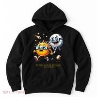 Total solar Eclipse 842024 Sun Flees Moon Eclipse Chase Hoodie thumb 0