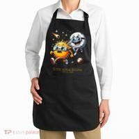 Total solar Eclipse 842024 Sun Flees Moon Eclipse Chase Apron thumb 2