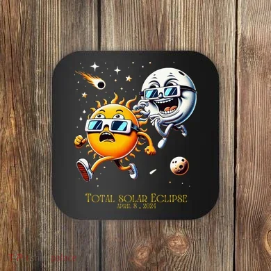 Total solar Eclipse 842024 Sun Flees Moon Eclipse Chase Coaster