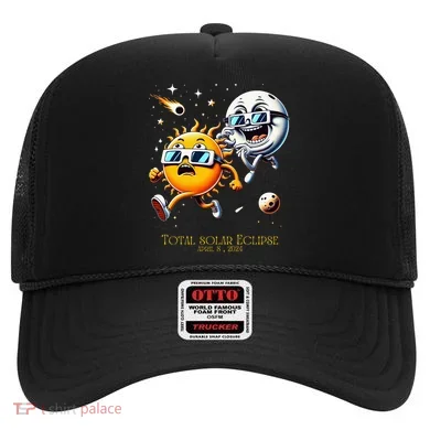 Total solar Eclipse 842024 Sun Flees Moon Eclipse Chase Hat