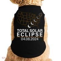 Total Solar Eclipse Doggie Tank thumb 0