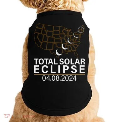 Total Solar Eclipse Doggie Tank