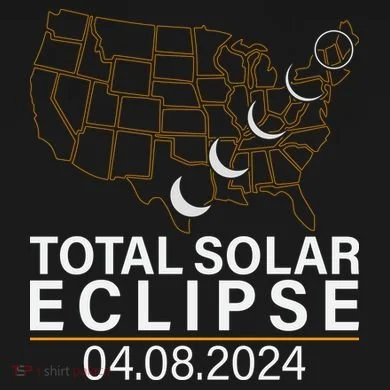 Total Solar Eclipse Youth Performance Sprint T-Shirt