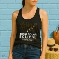 Total Solar Eclipse Women's Tank Top thumb 2