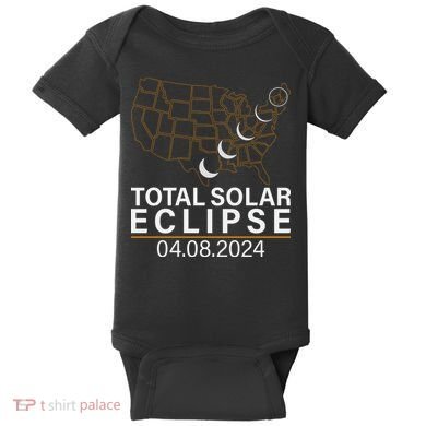 Total Solar Eclipse Baby Bodysuit