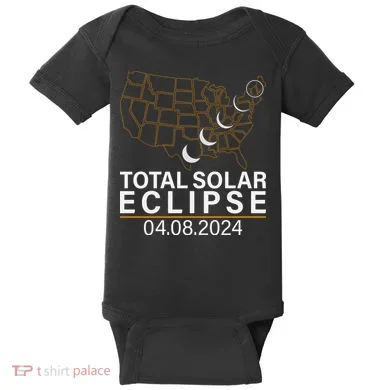 Total Solar Eclipse Baby Bodysuit