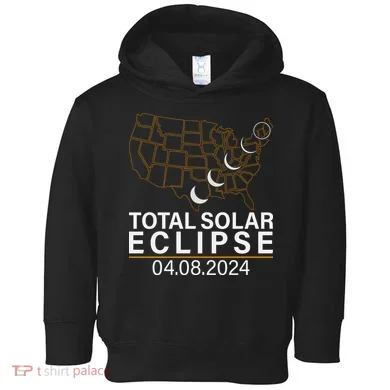 Total Solar Eclipse Toddler Hoodie