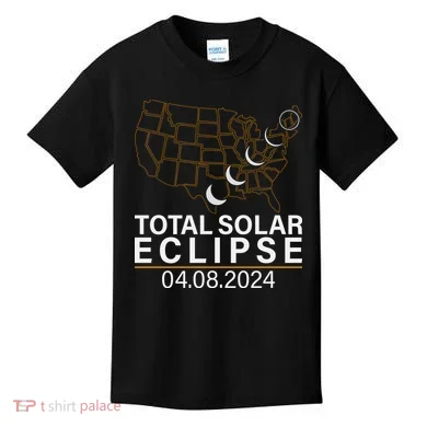 Total Solar Eclipse Kids T-Shirt